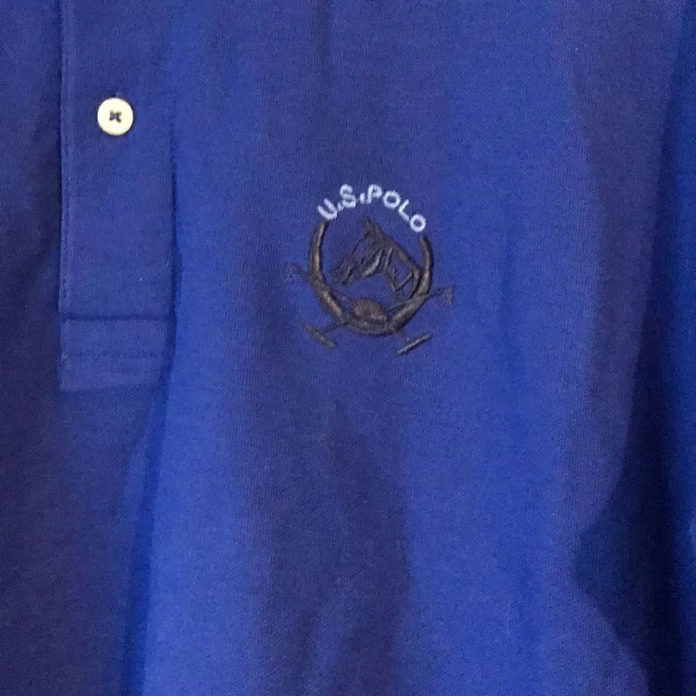 Men’s Blue U.S Polo Large - Picture 2 of 3
